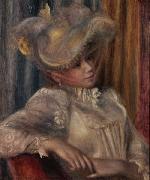 Pierre Auguste Renoir Woman with a Hat France oil painting artist